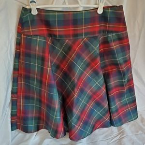 American Living Plaid Circle Skirt
